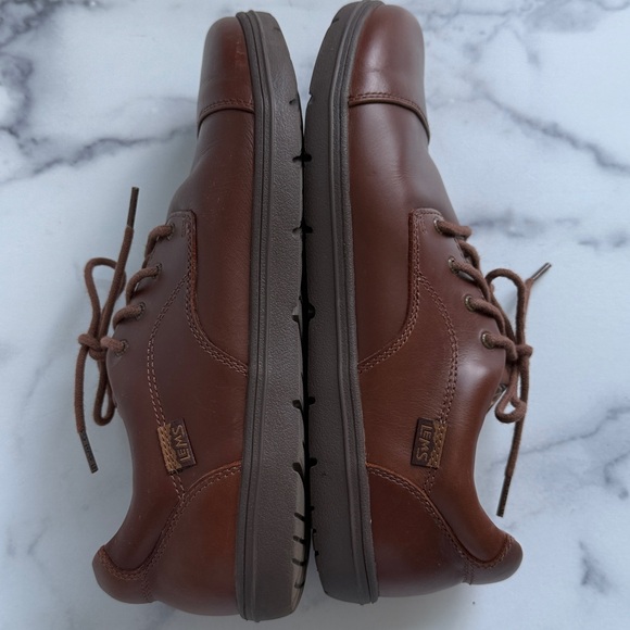 Lems Nine2Five Mocha Leather Minimalist Shoe Unisex Size Men’s 11.5 / Women's 13 - Picture 11 of 12